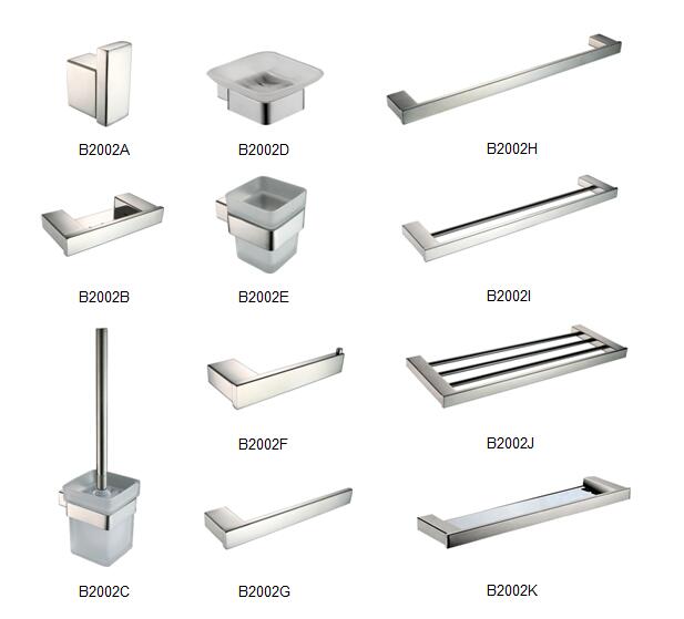 stainless bathroom accessories